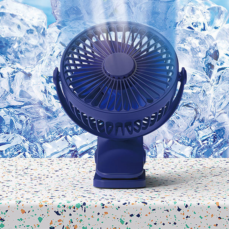 Clip Type USB Rechargeable Mini Electric Fan