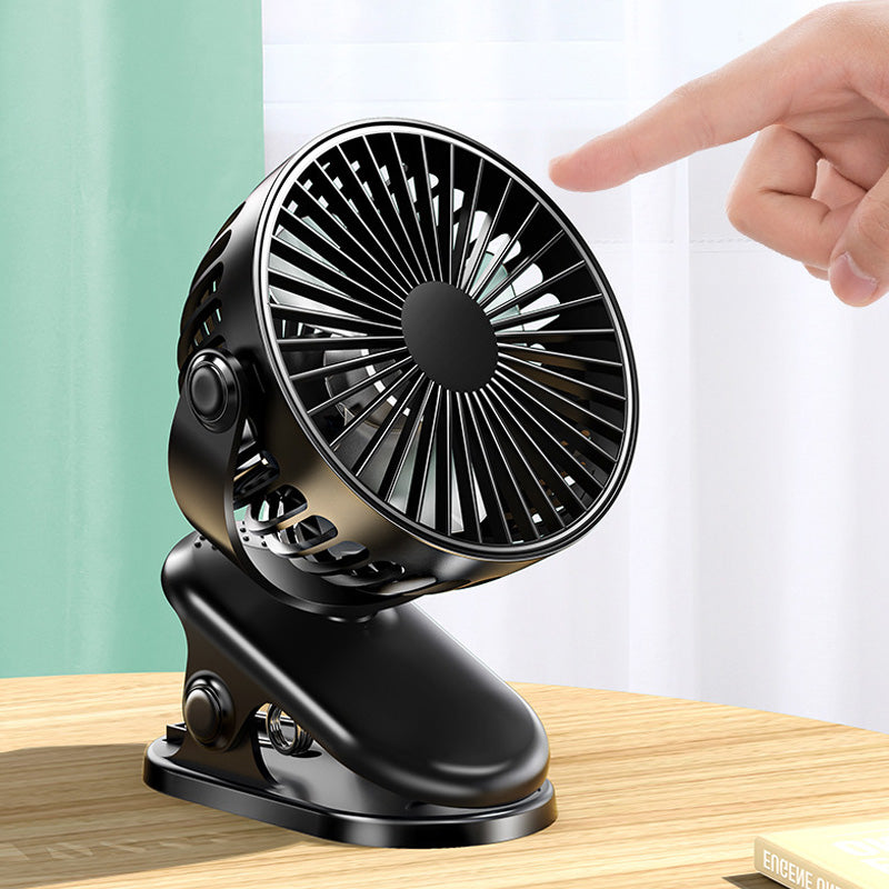 Clip Type USB Rechargeable Mini Electric Fan