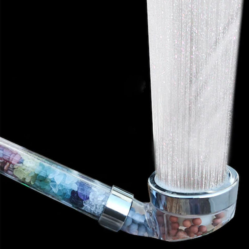 Crystal Gravel Shower Head Multi-Filter Shower Head