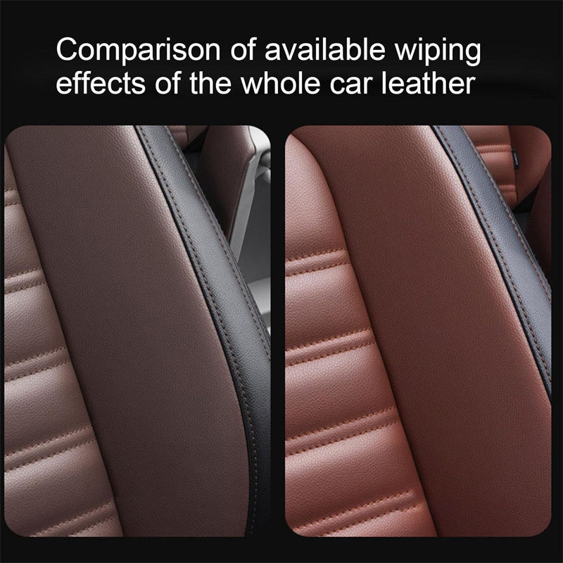 Car interior cleaning and polishing wipes