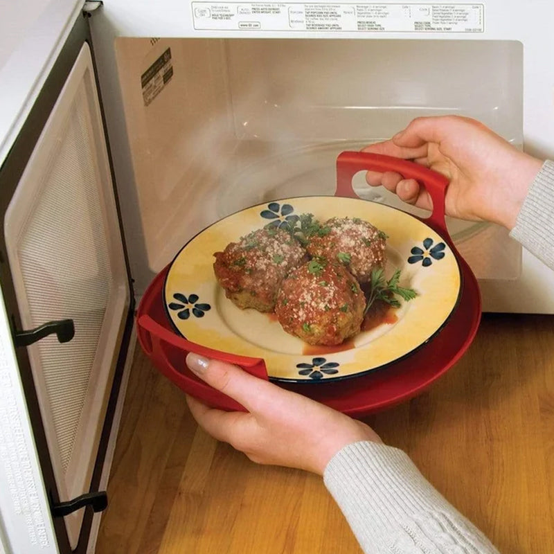 Microwave Handle Tray