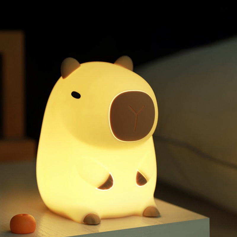 Capybara Tap Tap LED Night Lamp