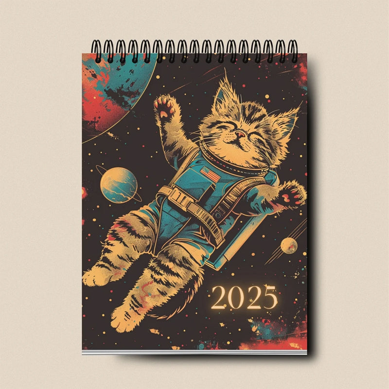 2025 Space Cat Calendar