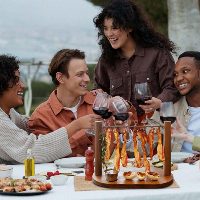 Wooden Gourmet Tray