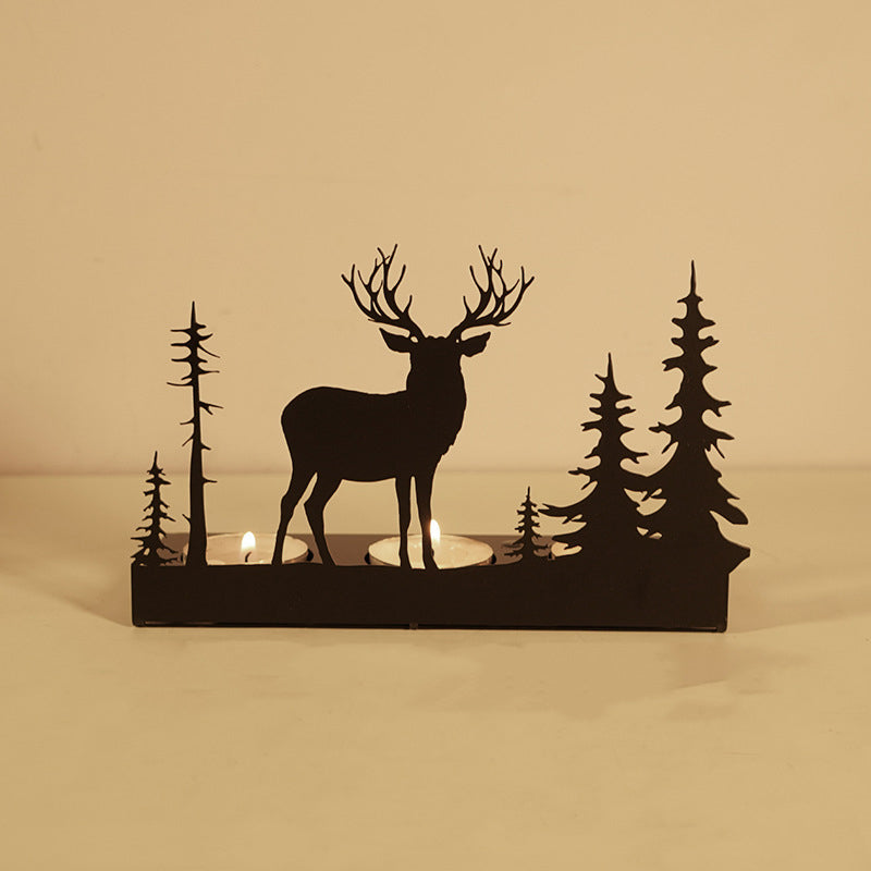 Reindeer Tealight Candle Holder