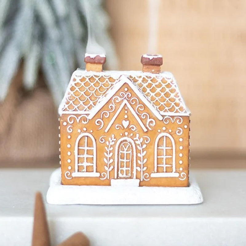 Gingerbread House Incense Burner