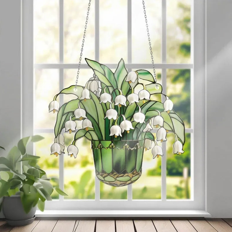 Lily of valley Suncatcher