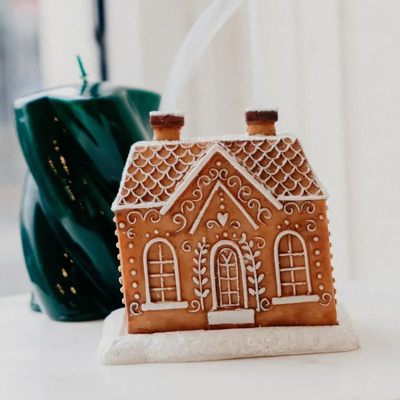 Gingerbread House Incense Burner