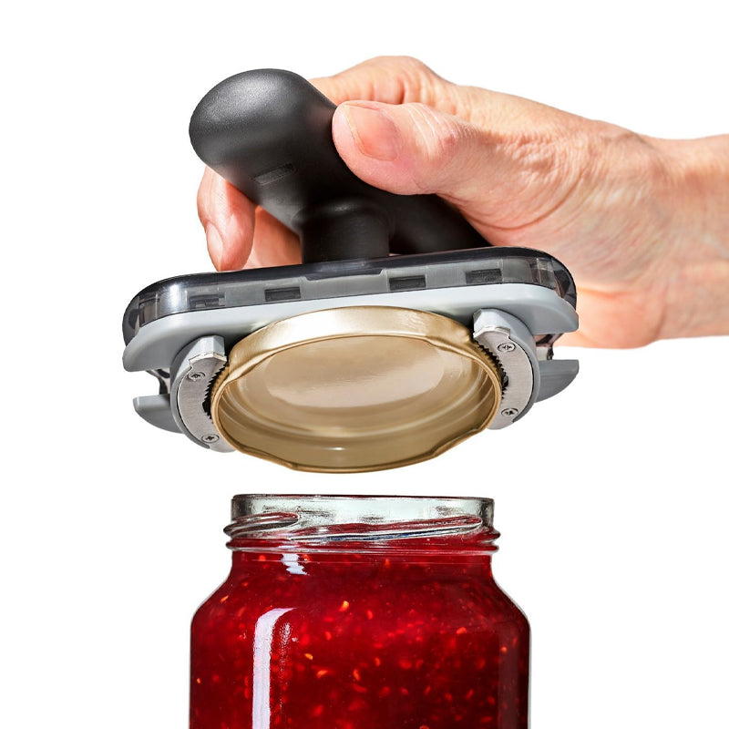 Labor-saving can opener