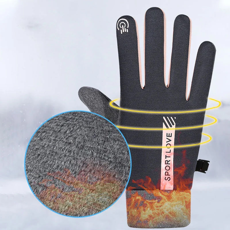 Waterproof Touch Screen Non-Slip Gloves