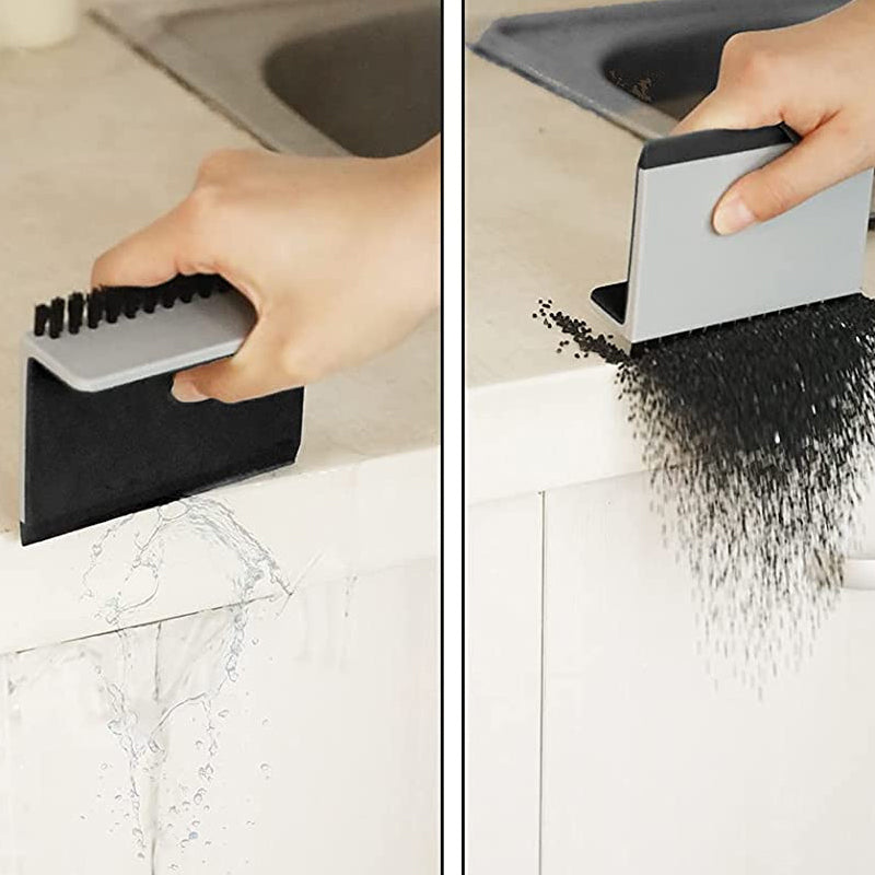 Kitchen Sink Squeegee and Countertop Brush