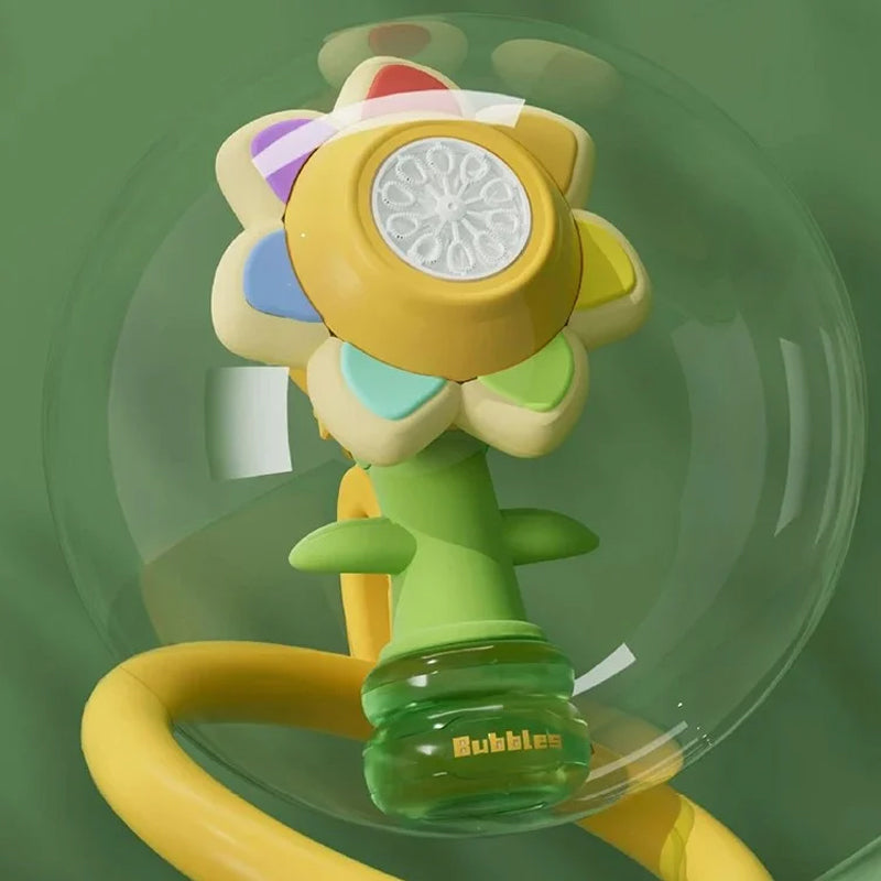 Sunflower Bubble Machine