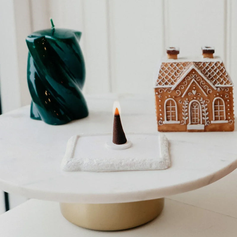 Gingerbread House Incense Burner