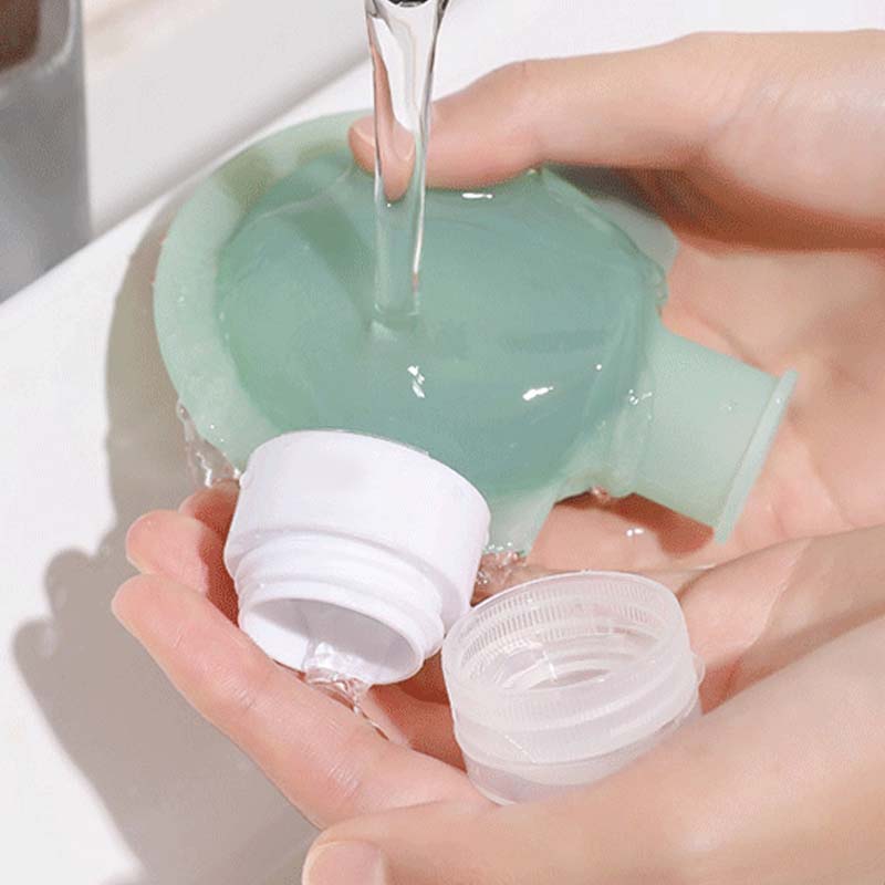 Portable Large Diameter Silicone Travel Bottle