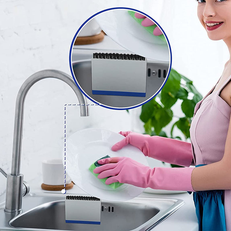 Kitchen Sink Squeegee and Countertop Brush