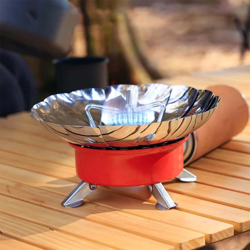 Portable Stainless Steel Gas Stove for Outdoor Camping