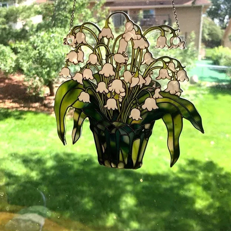 Lily of valley Suncatcher