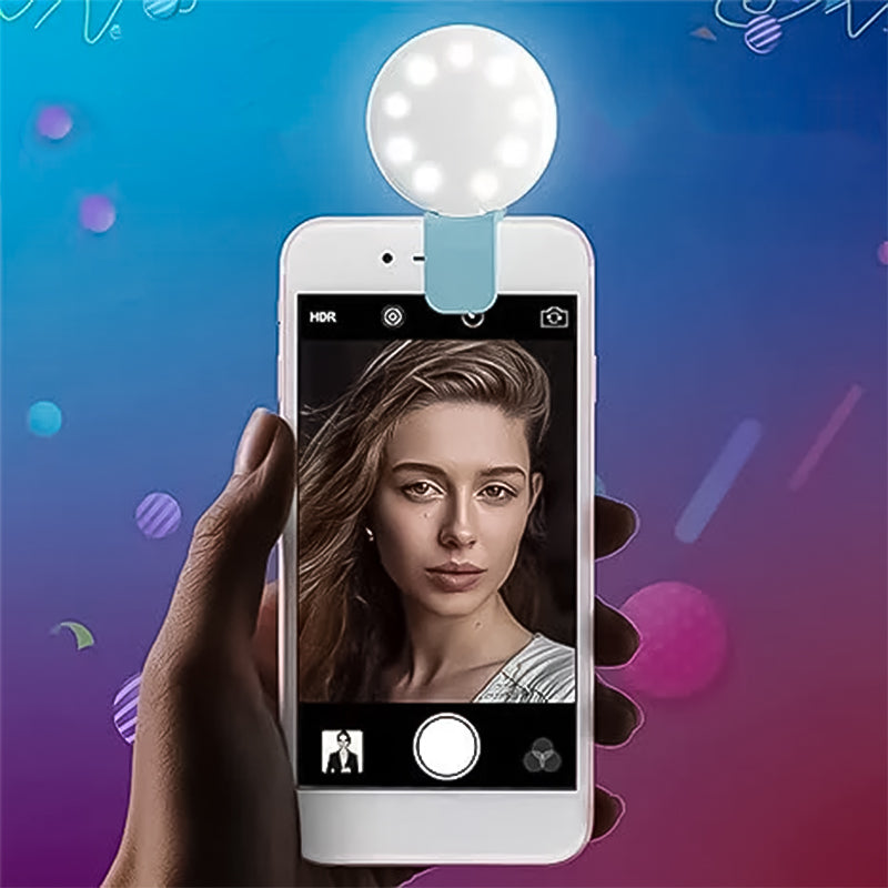 Clip-on Selfie fill light