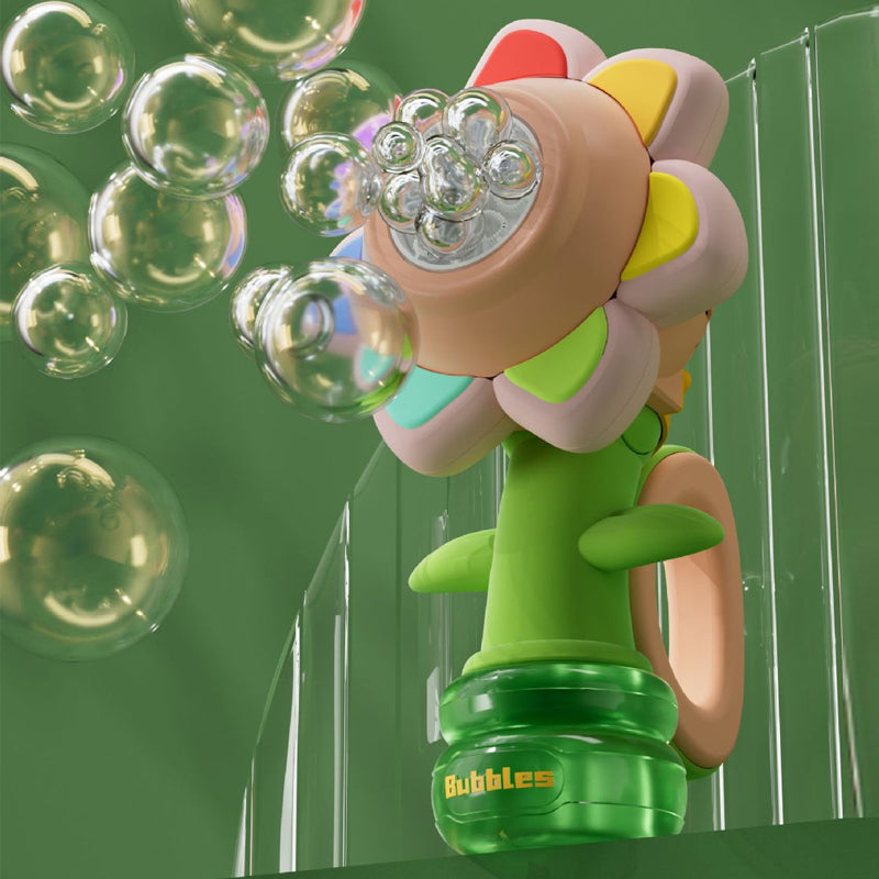 Sunflower Bubble Machine