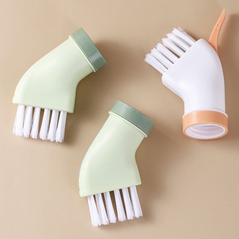 Multipurpose cleaning brush head