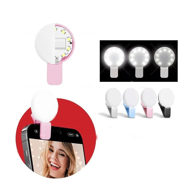 Clip-on Selfie fill light