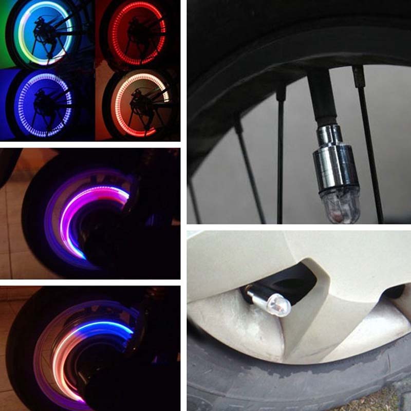 Tire Valve LED Caps