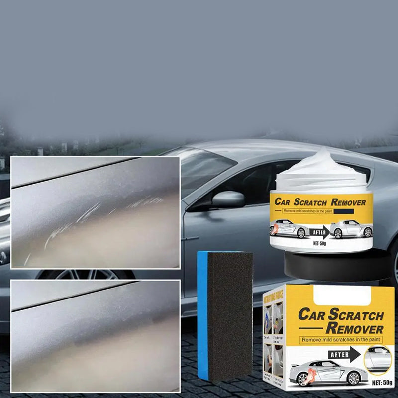 Scratch repair wax