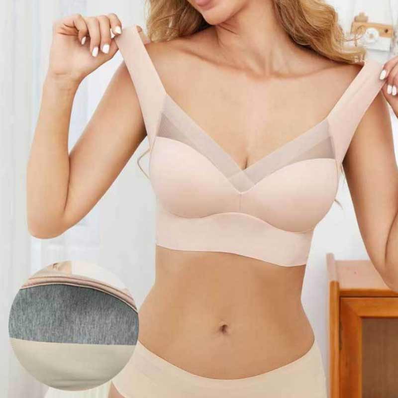 Breathable Plus Size Bra