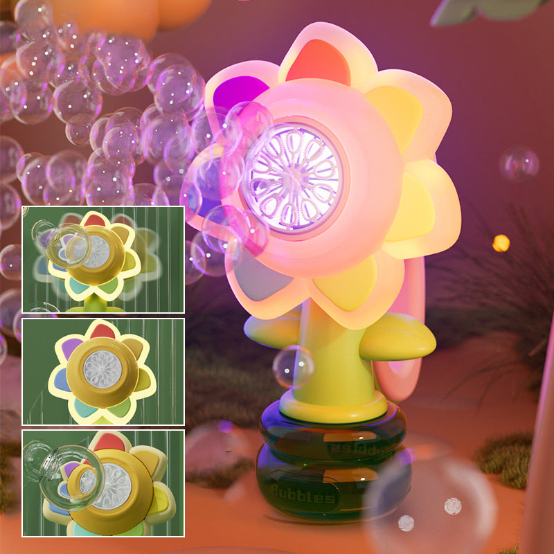 Sunflower Bubble Machine