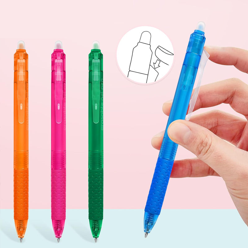 Multi-Color Erasable Gel Pens (12 pcs)