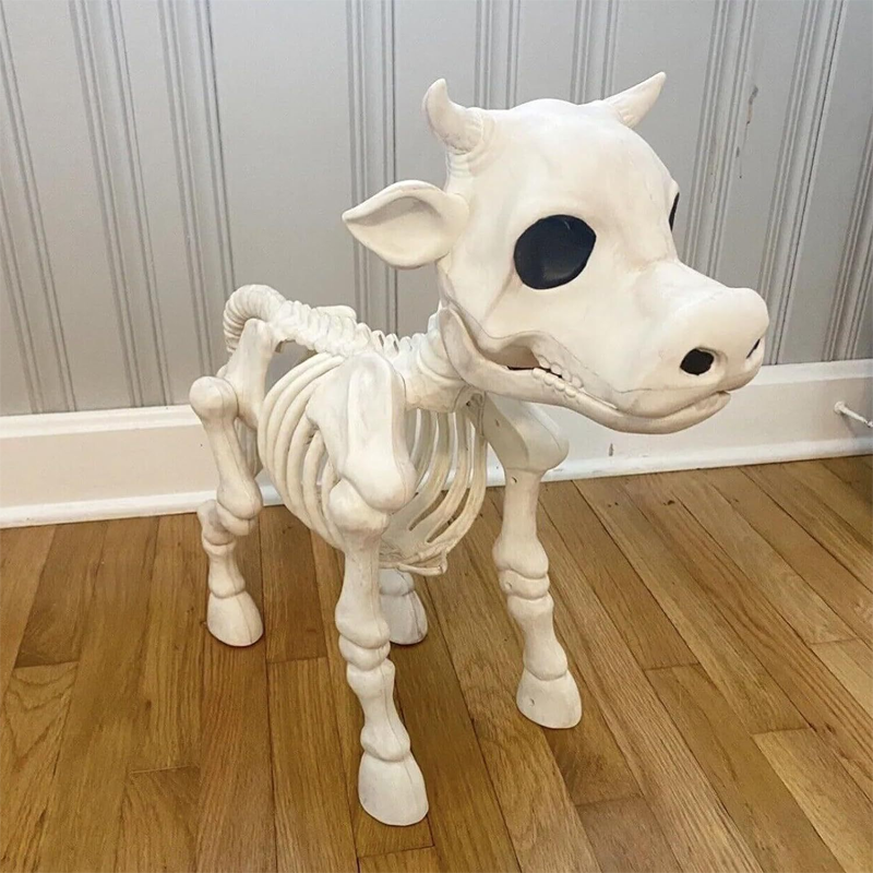 Cow Skeleton Halloween Decoration