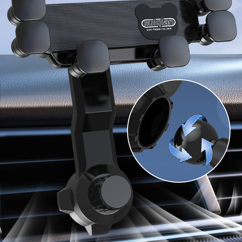 Gravity sensing universal car mount