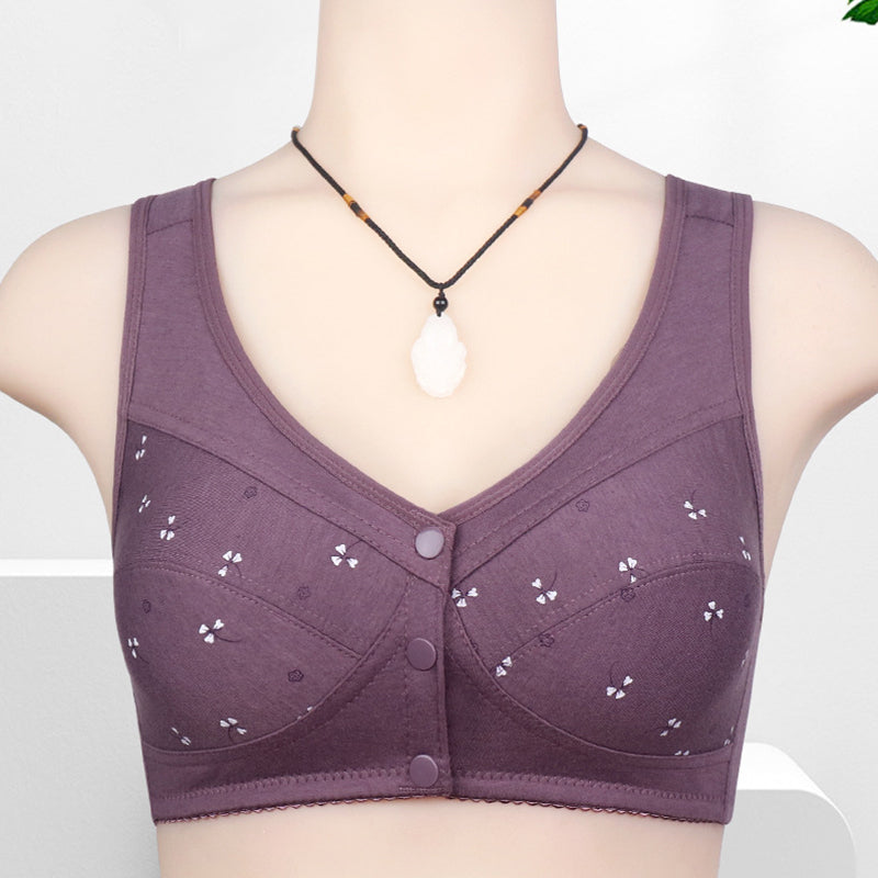 Comfortable Front Button Bra