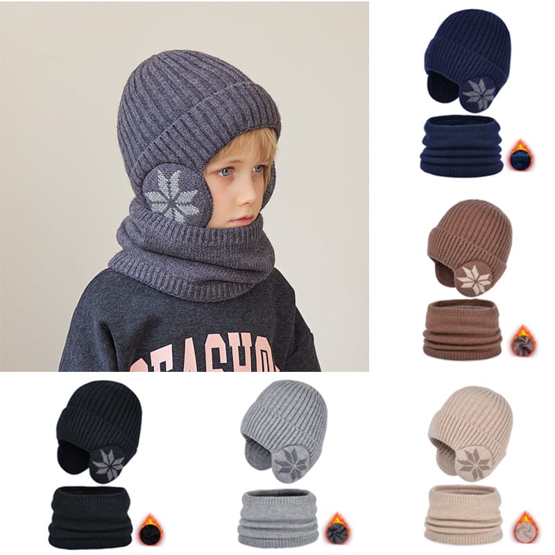 Cozy Knit Winter Beanie & Scarf Set