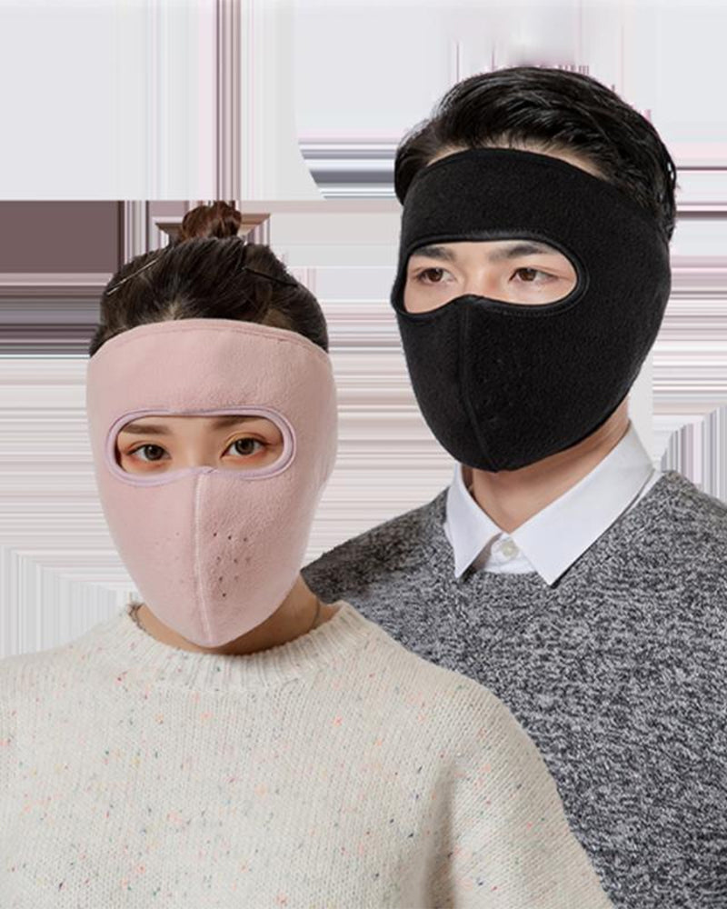 Winter fleece mask warm mask