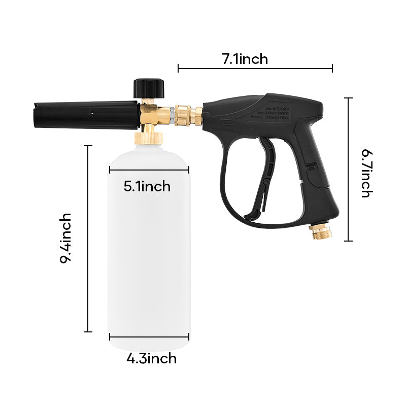 Foam Cannon Dual Connector Accessory