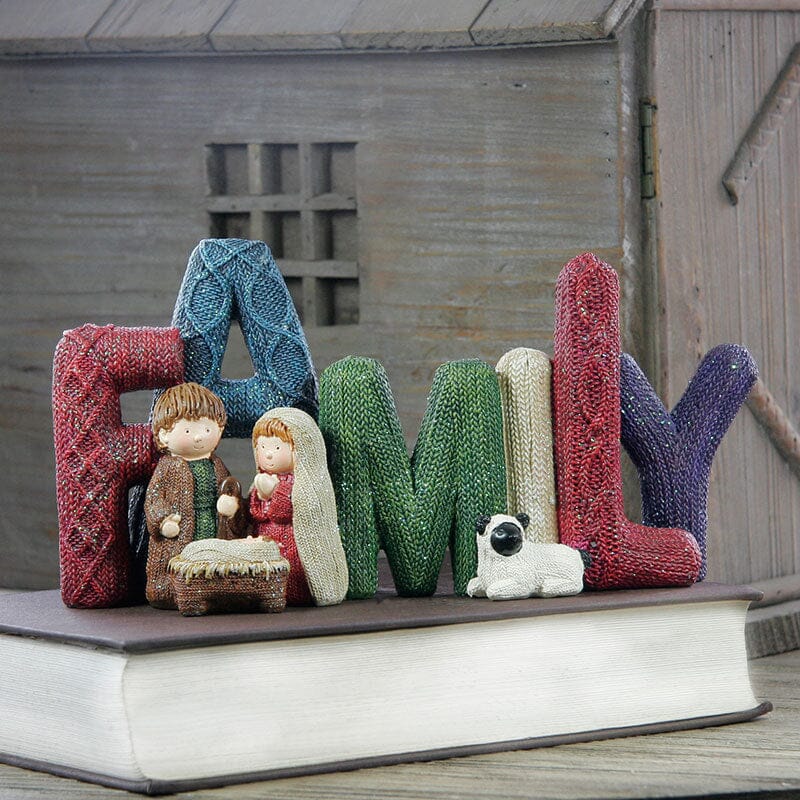 Handcrafts Family Nativity Statue