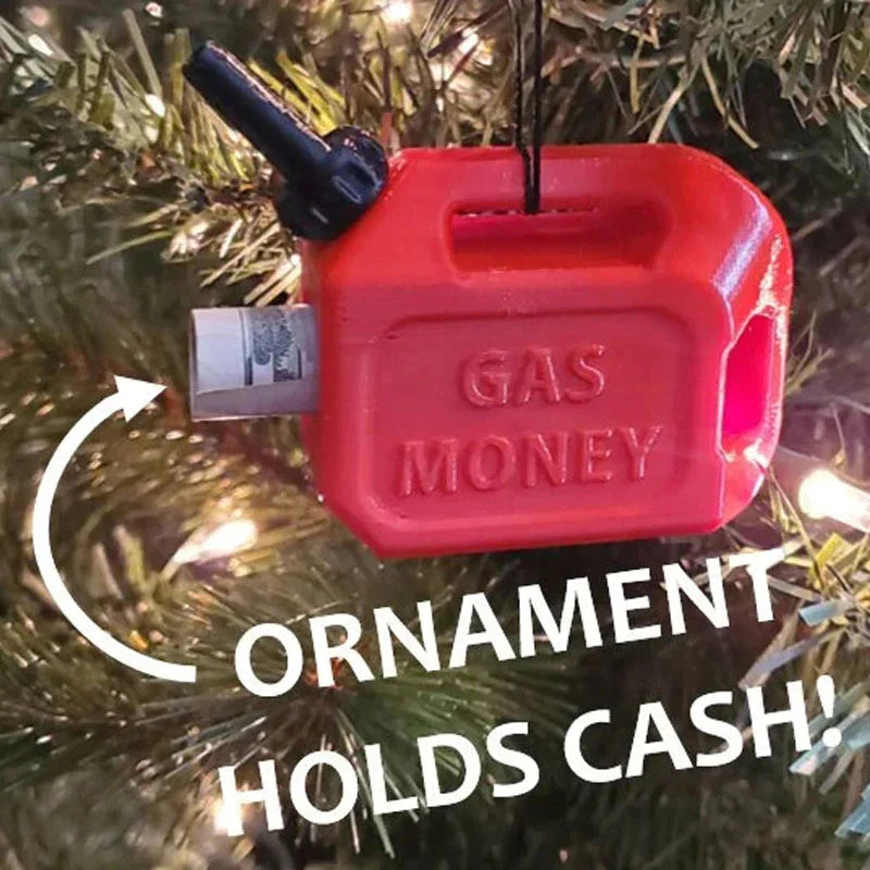 Funny Christmas Money Ornament