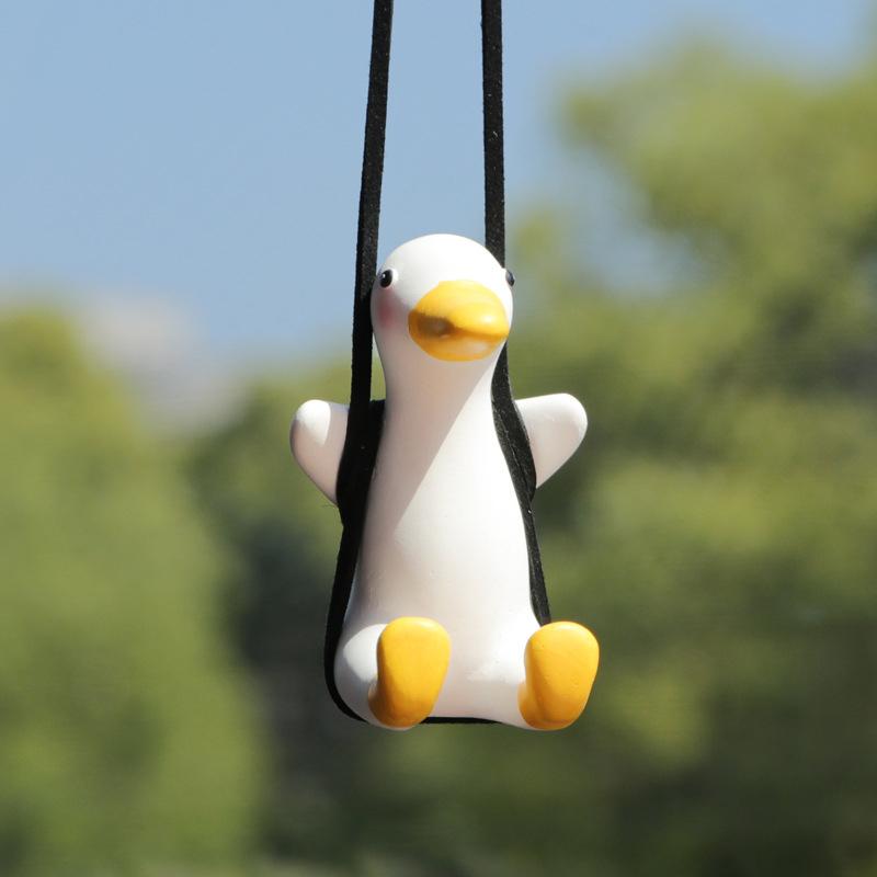 Car Flying Duck Hanging Ornament