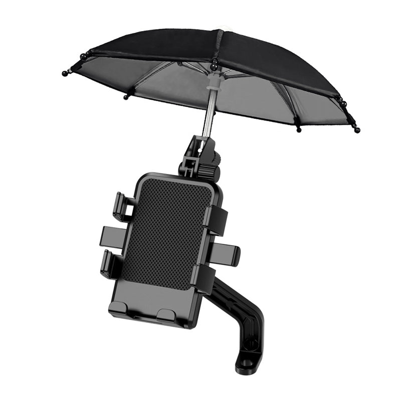 Motorcycle Phone Holder with Umbrella