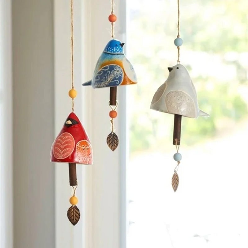 Lucky Bird Song Wind Chimes