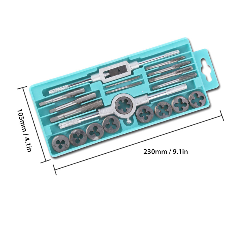 Tap and die set (20 pcs)