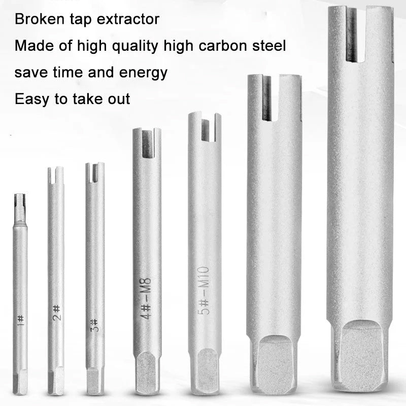 Multifunctional broken tap extractor set