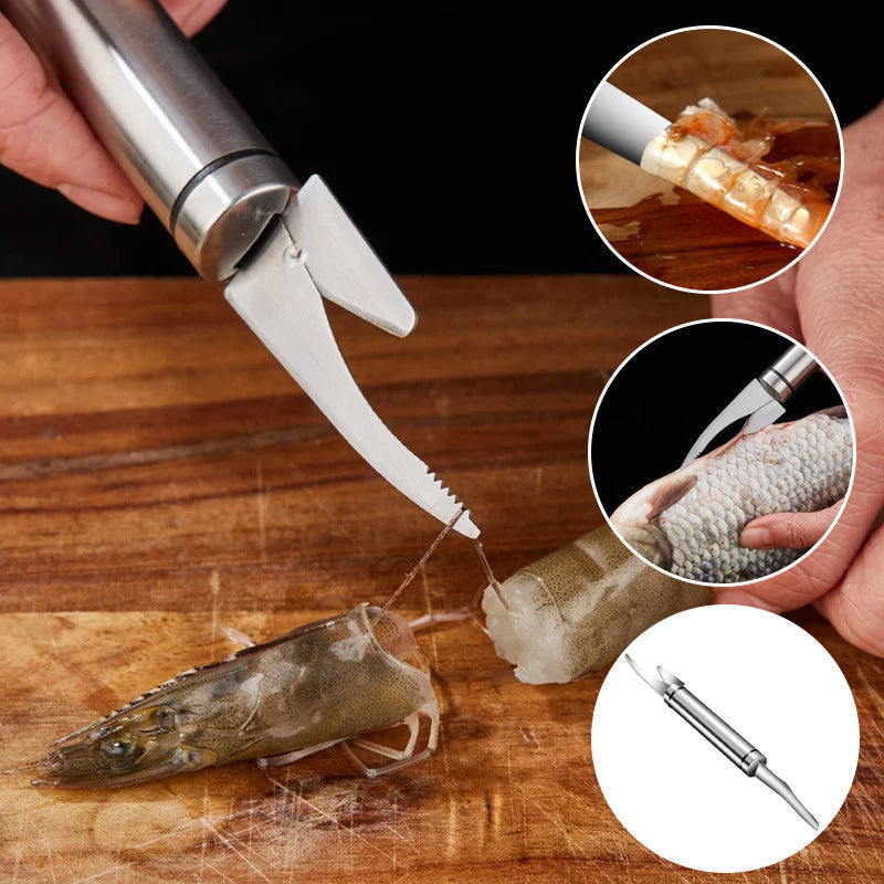 5 in 1 Multifunctional Shrimp Line Fish Maw Knife