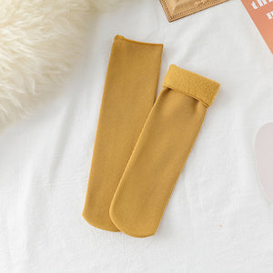 Thickening Winter Soft Velvet Snow Socks