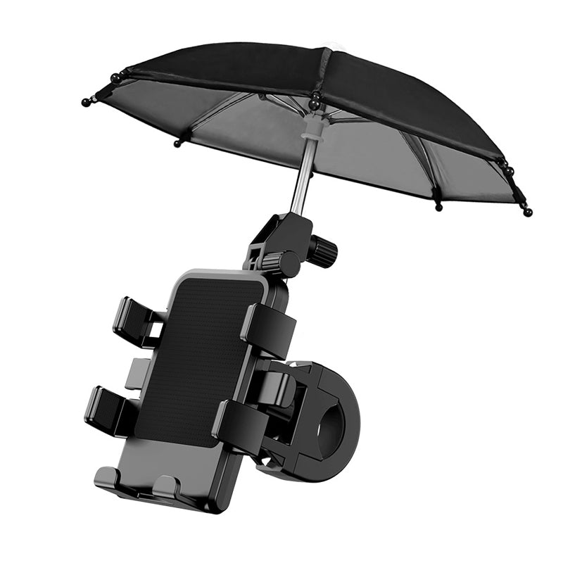 Motorcycle Phone Holder with Umbrella