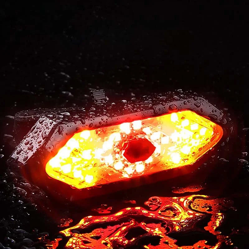 LED Wireless Remote Control Bicycle Tail Light