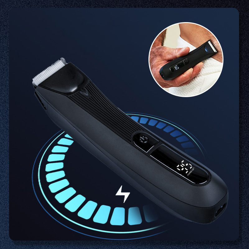 Full body washable hair trimmer with light