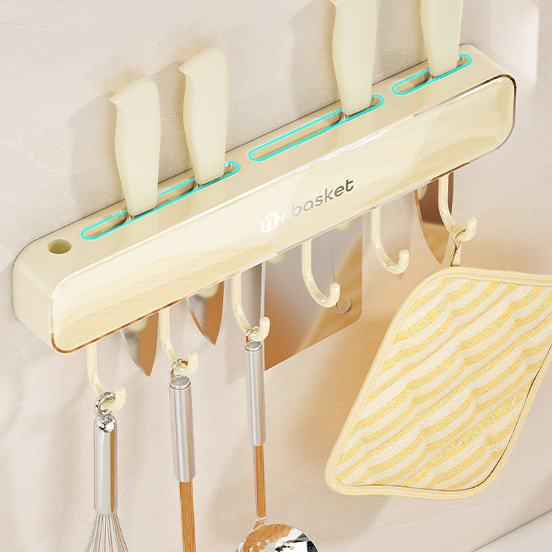 Multifunctional Wall-Mounted Knife Storage Rack