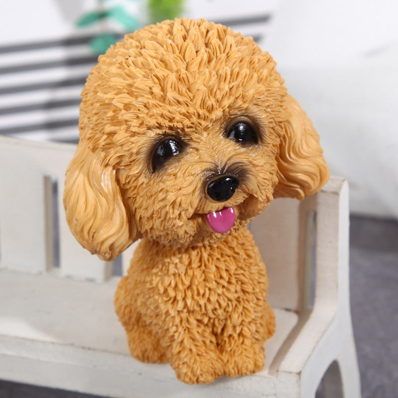 Car Interior Decoration Resin Pet Dog